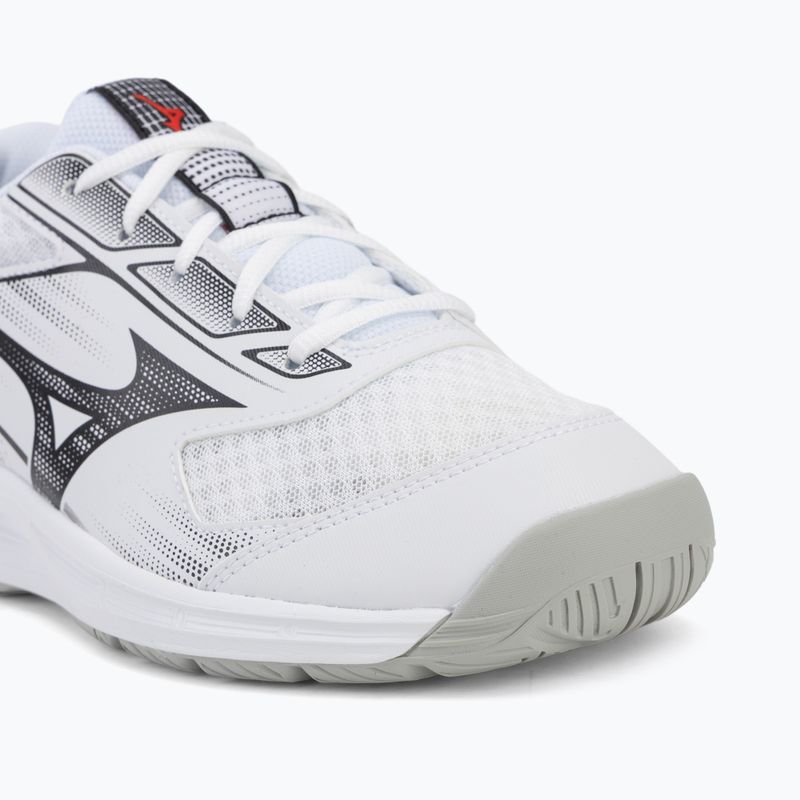 Volleyballschuhe Mizuno Cyclone Speed 5 white/black/fiery red 7