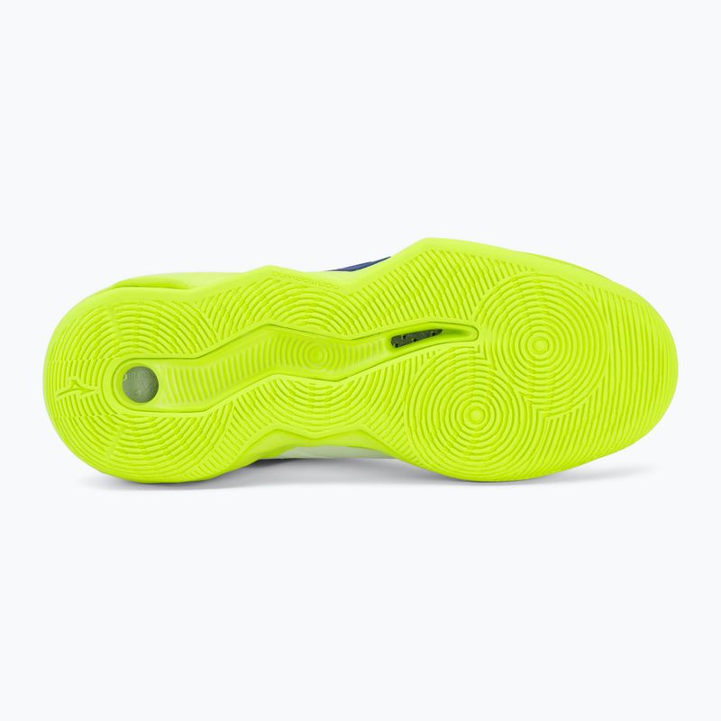 Volleyballschuhe Mizuno Wave Momentum Pro Mid white/lightning yellow/dazzling blue 4