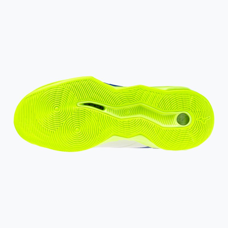 Volleyballschuhe Mizuno Wave Momentum Pro white/lightning yellow/dazzling blue 9