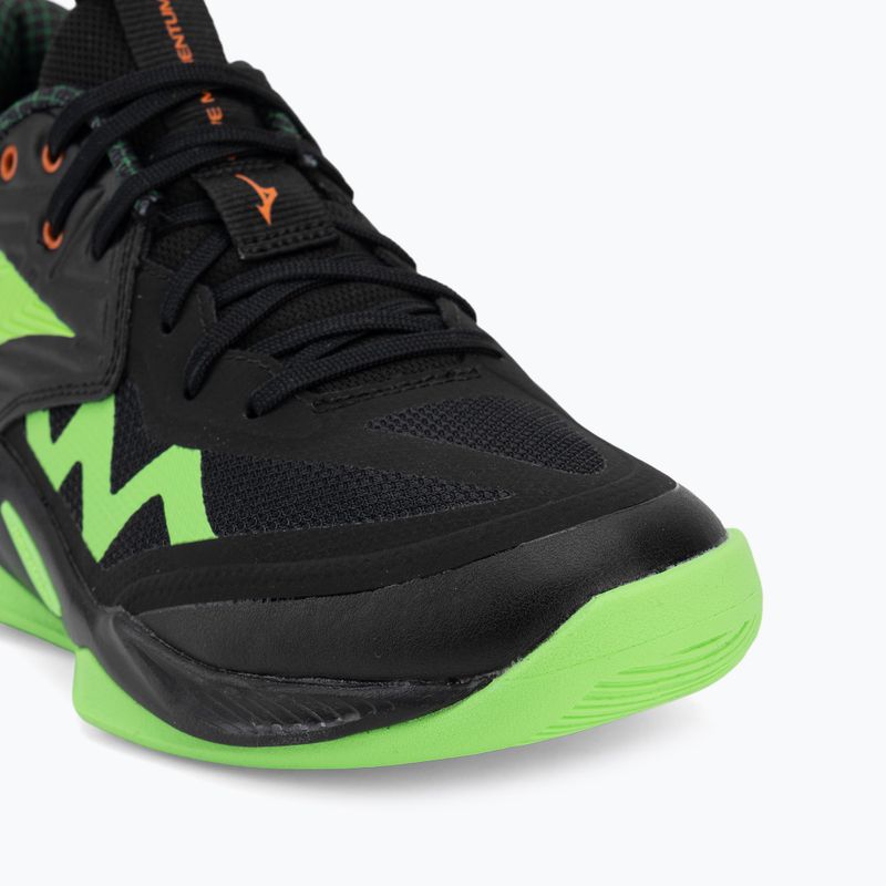 Volleyballschuhe Mizuno Wave Momentum Pro black/glowing apple/mandarin orange 7