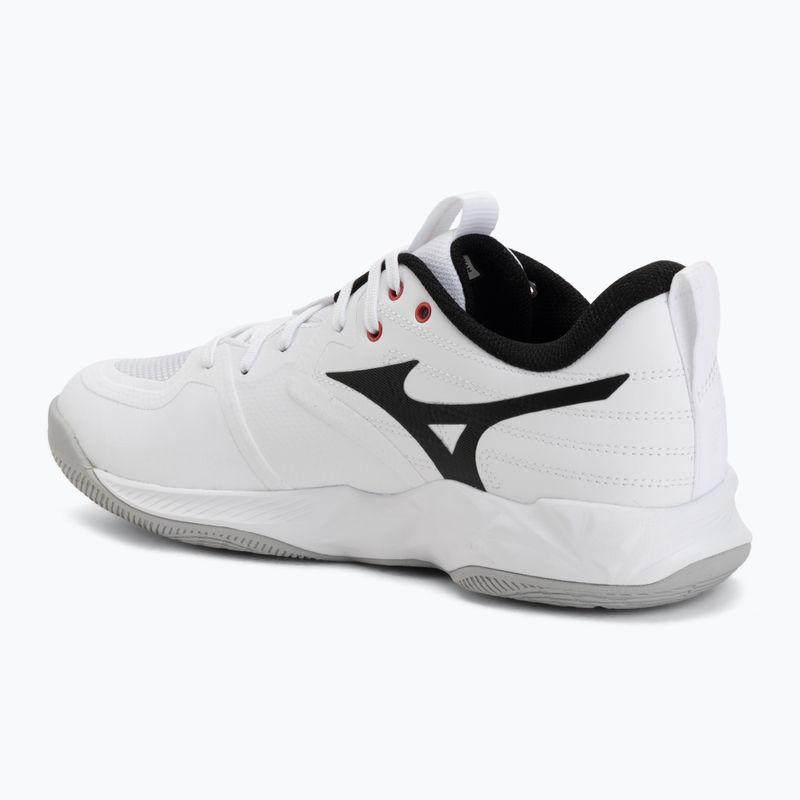 Volleyballschuhe Mizuno Wave Momentum Pro white/black/fiery red 3