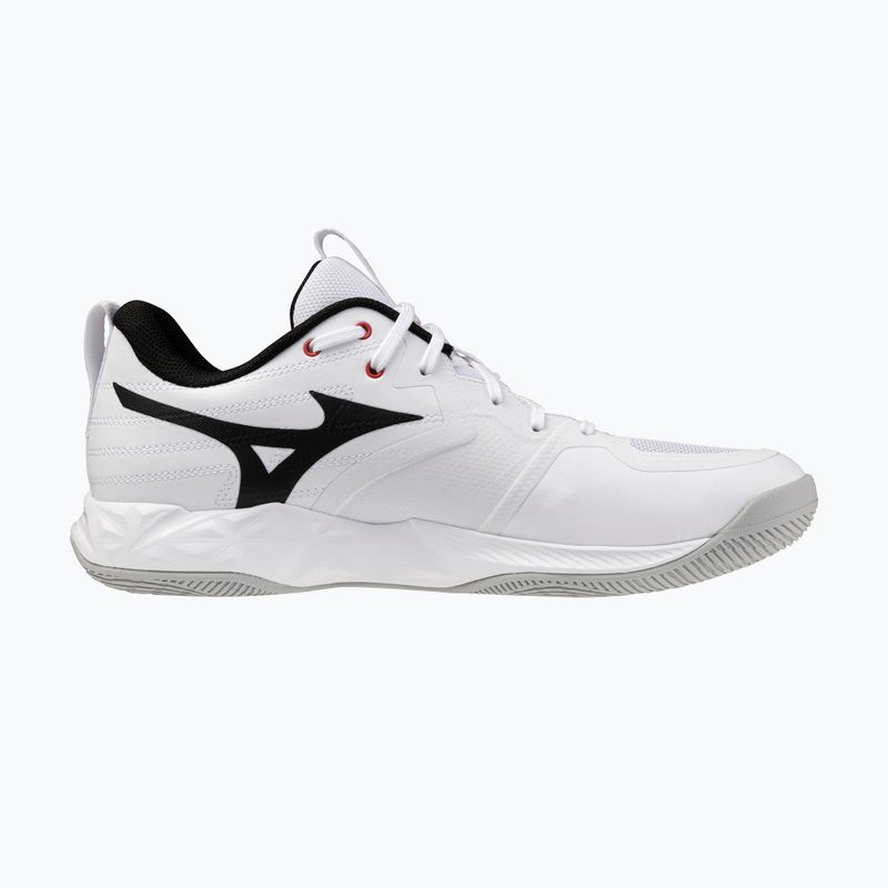 Volleyballschuhe Mizuno Wave Momentum Pro white/black/fiery red 2