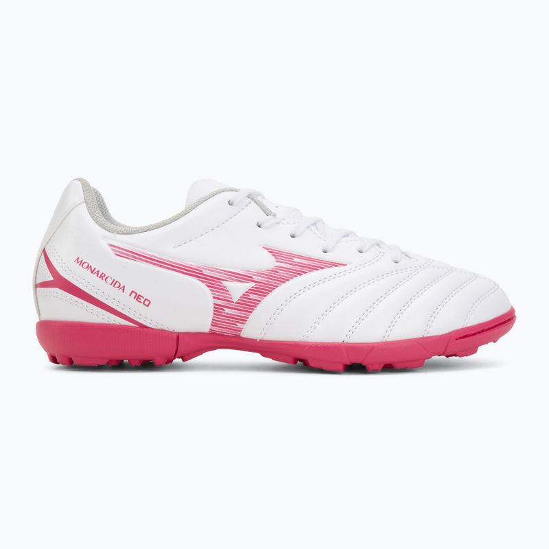 Kinder-Fußballschuhe Mizuno Monarcida Neo III Select Jr AS white/fuchsia purple 2