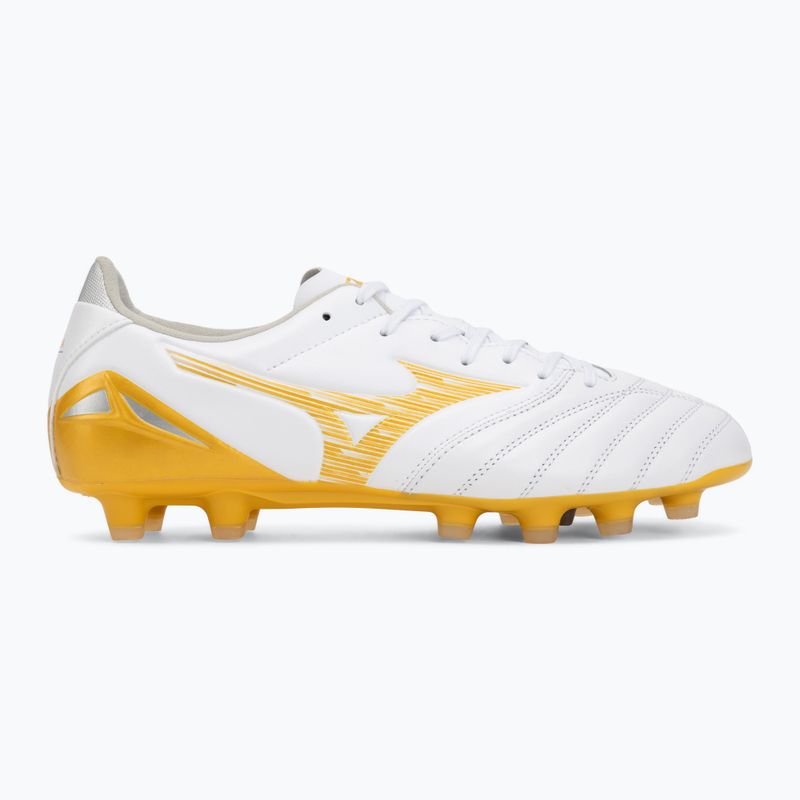 Fußballschuhe Mizuno Morelia Neo IV Pro FG white/mp gold/cool gray 3c 2
