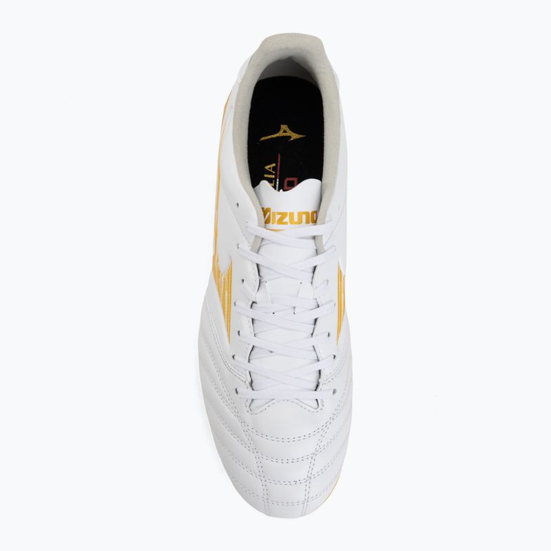 Fußballschuhe Mizuno Morelia Neo IV Pro FG white/mp gold/cool gray 3c 5
