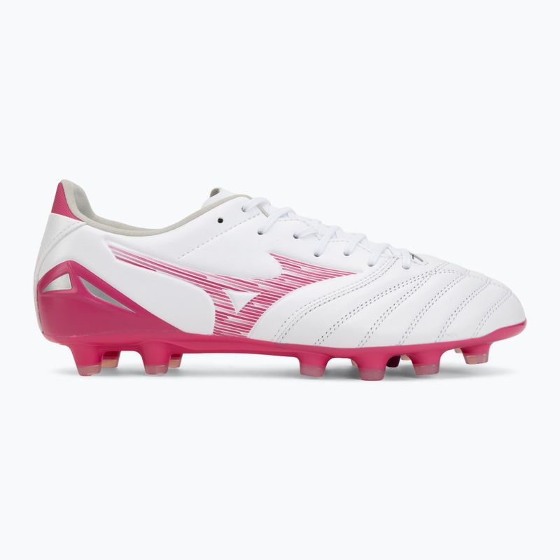 Fußballschuhe Mizuno Morelia Neo IV Pro FG white/fuchsia purple/fuchsia purple 2