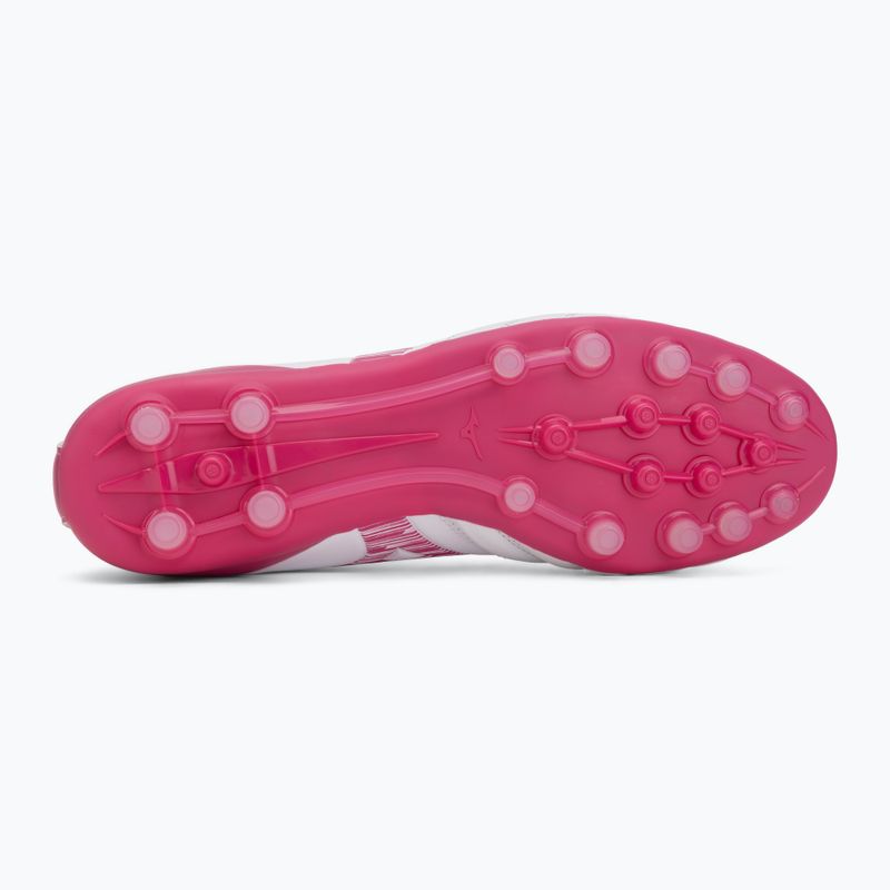 Fußballschuhe Mizuno Morelia Neo IV Pro AG white/fuchsia purple/fuchsia purple 4