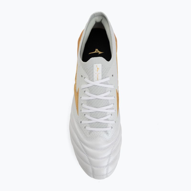 Fußballschuhe Mizuno Morelia Neo IV Beta Japan FG white/mp gold/cool gray 3c 5