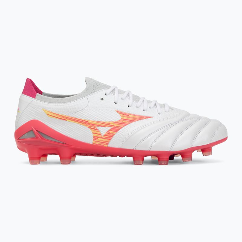 Fußballschuhe Mizuno Morelia Neo IV Beta Japan FG white/pink tetra/fuchsia purple 2