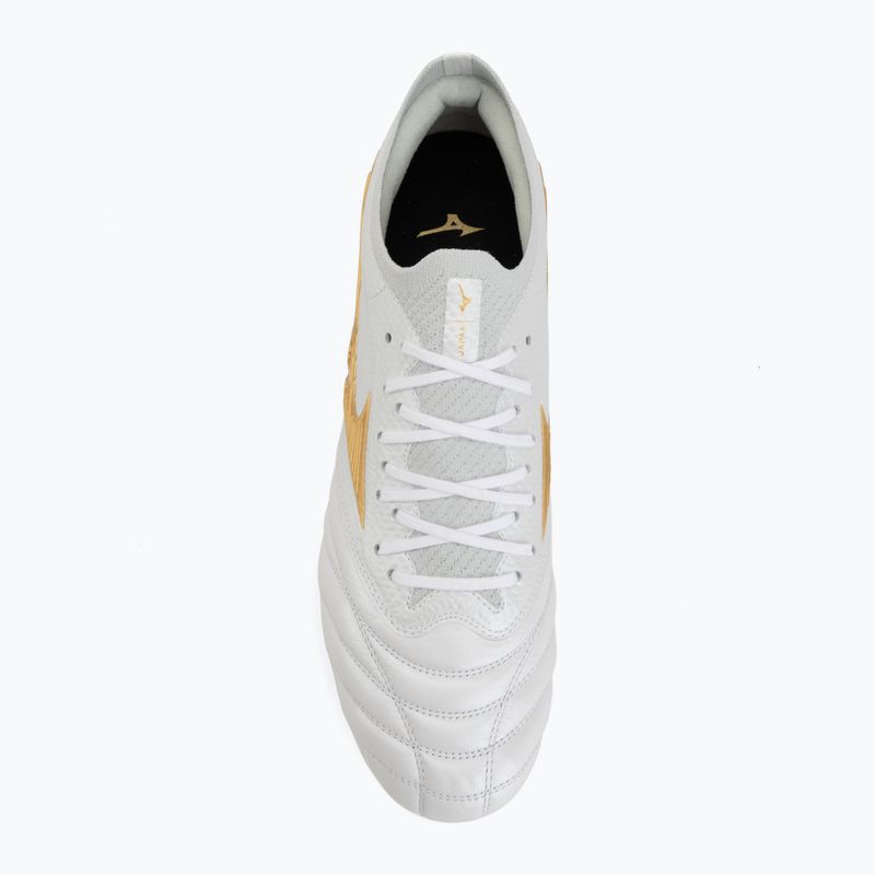 Fußballschuhe Mizuno Morelia Neo IV Beta Japan AG white/mp gold/cool gray 3c 5