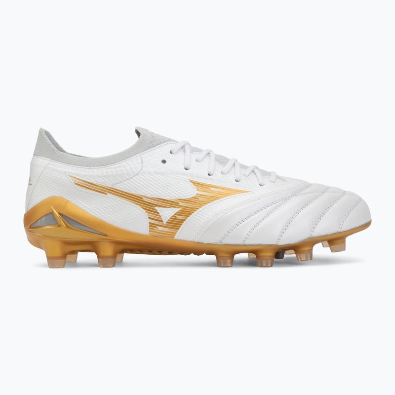 Fußballschuhe Mizuno Morelia Neo IV Beta Elite FG white/mp gold/cool gray 3c 2