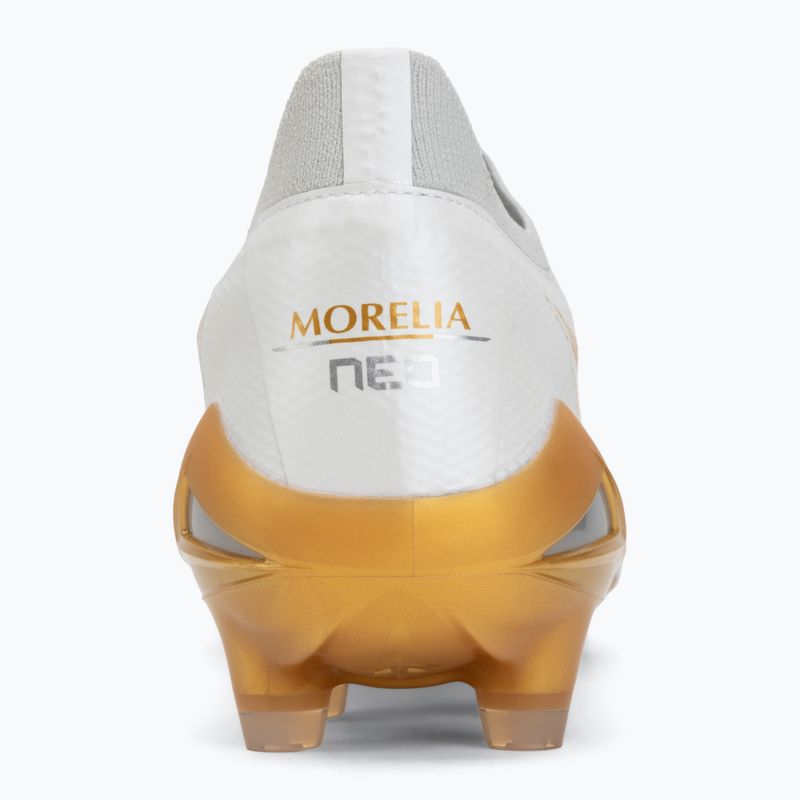 Fußballschuhe Mizuno Morelia Neo IV Beta Elite FG white/mp gold/cool gray 3c 6