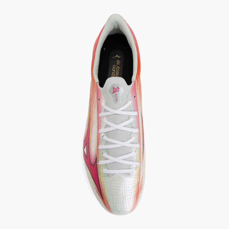 Fußballschuhe Mizuno Alfa III Elite FG white/fuchsia purple 5
