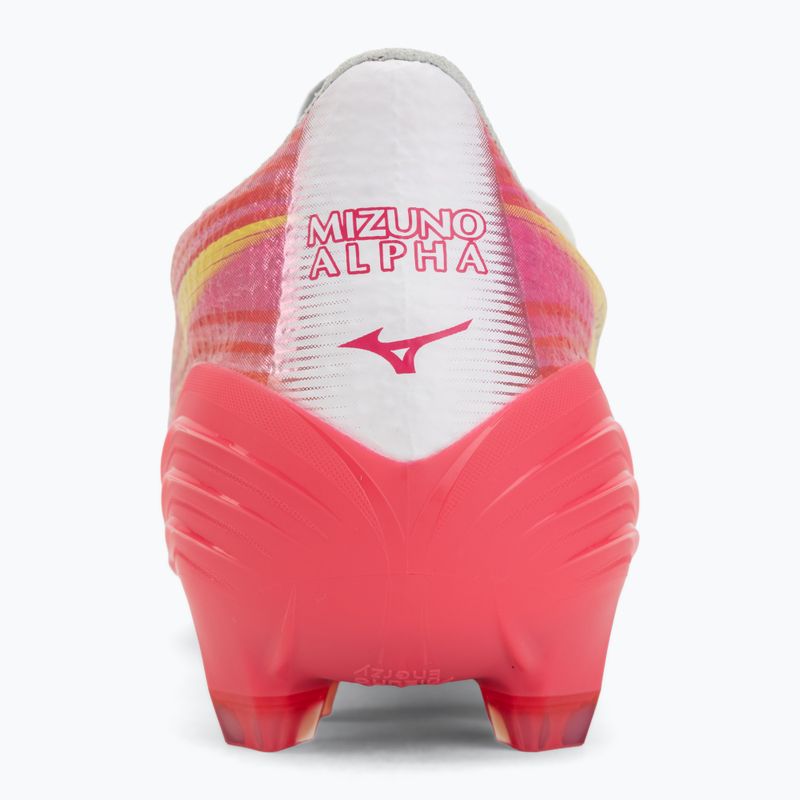 Fußballschuhe Mizuno Alfa III Elite FG white/fuchsia purple 6
