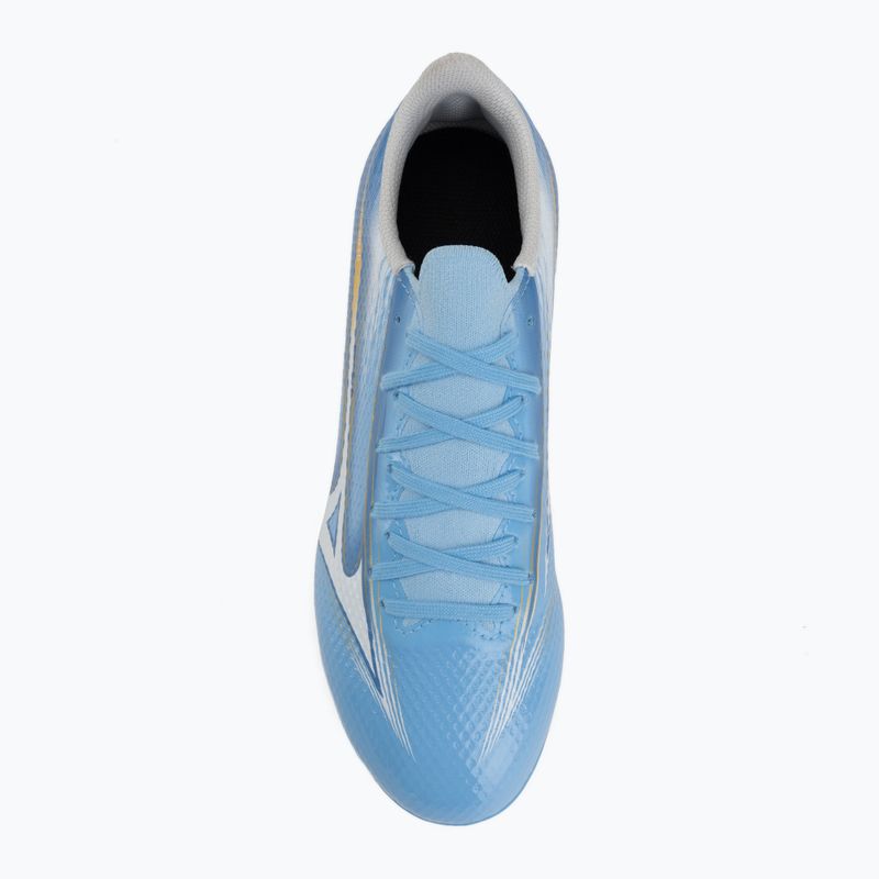 Kinder-Fußballschuhe Mizuno Alfa III Select Jr FG sky blue/white 5