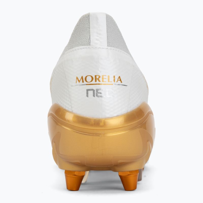 Fußballschuhe Mizuno Morelia Neo IV Beta Elite Mix white/mp gold/cool gray 3c 6