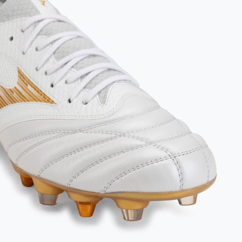 Fußballschuhe Mizuno Morelia Neo IV Beta Elite Mix white/mp gold/cool gray 3c 7