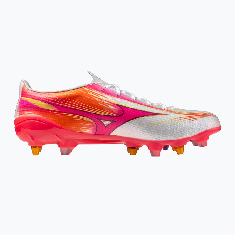 Fußballschuhe Mizuno Alpha III Japan Mix white/fuchsia purple 2