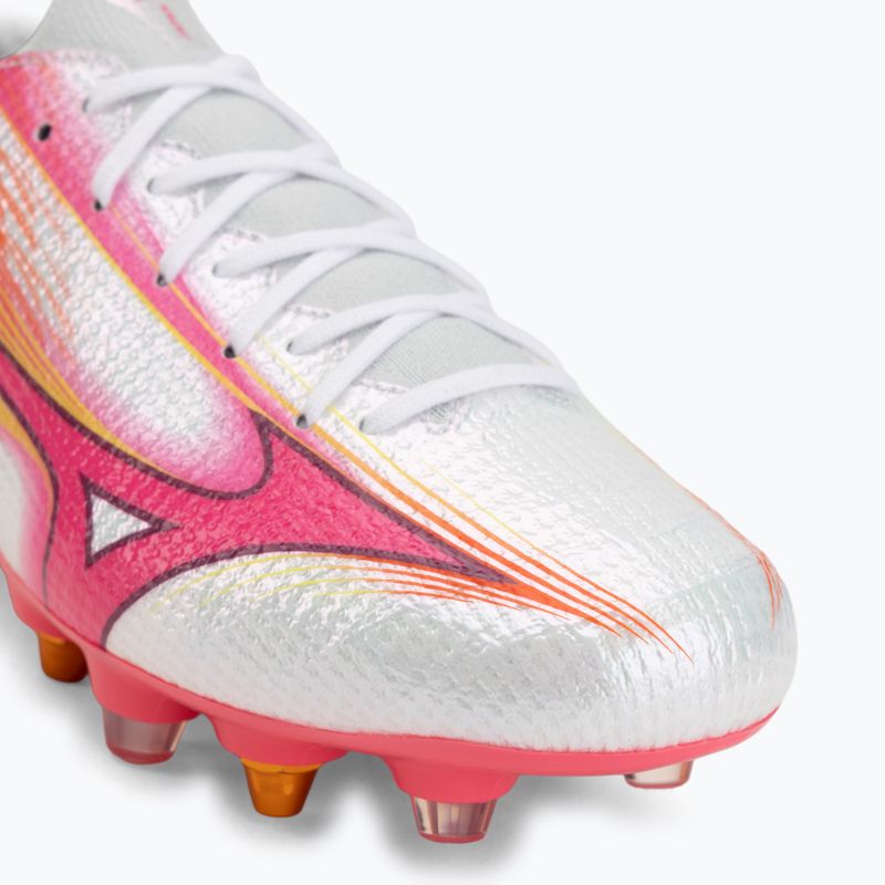 Fußballschuhe Mizuno Alpha III Japan Mix white/fuchsia purple 7