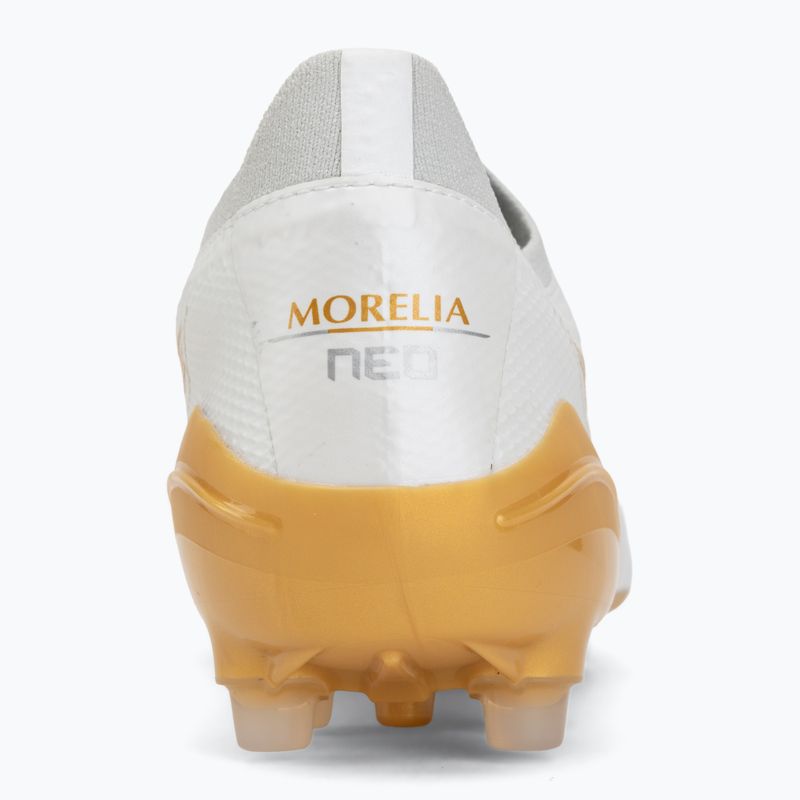 Fußballschuhe Mizuno Morelia Neo IV Beta Elite AG white/mp gold/cool gray 3c 6