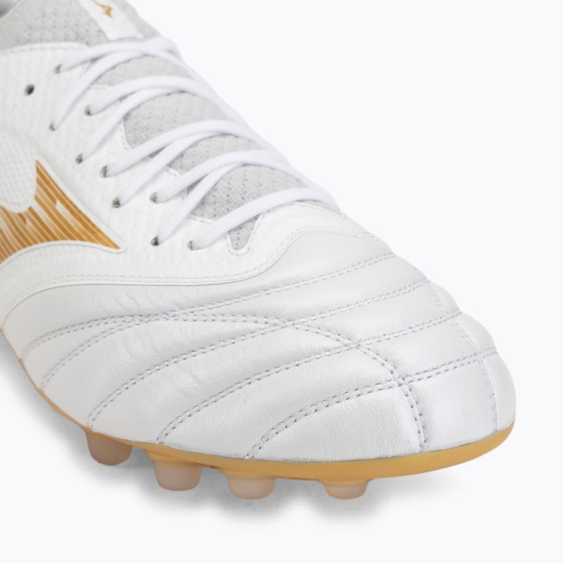 Fußballschuhe Mizuno Morelia Neo IV Beta Elite AG white/mp gold/cool gray 3c 7
