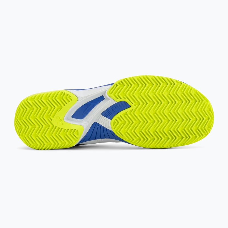 Tennisschuhe Mizuno Wave Exceed Court CC white/dazzling blue/lightning 4