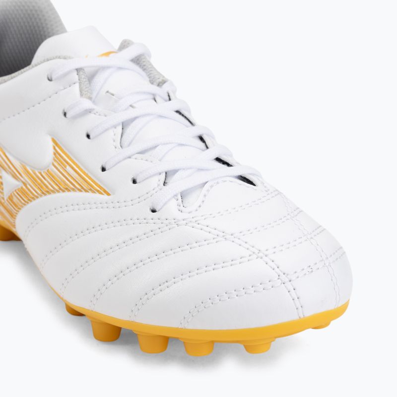 Kinder-Fußballschuhe Mizuno Monarcida Neo III Select AG white/mp gold 7