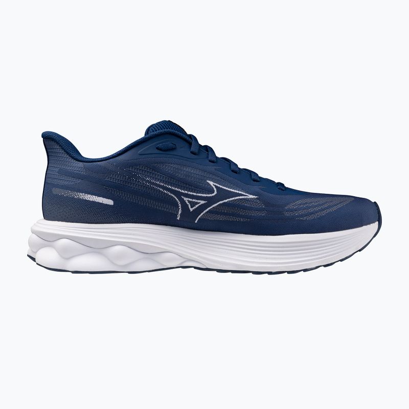 Herren-Laufschuhe Mizuno Wave Skyrise 7 estate blue/white/coral rose 2