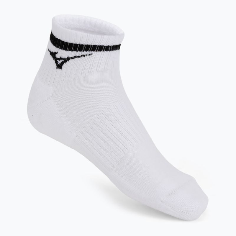 Socken Mizuno Training With Line white/cloudspace/lava orange 2