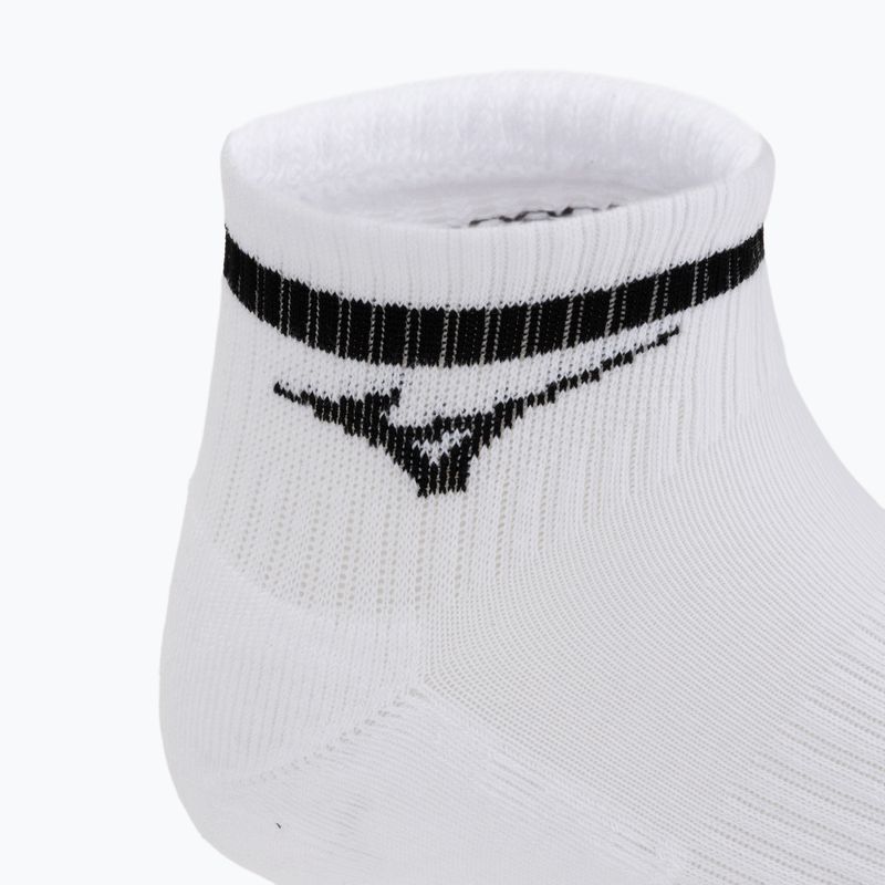 Socken Mizuno Training With Line white/cloudspace/lava orange 6