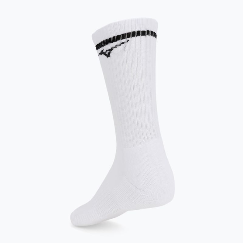 Socken Mizuno Training With Line white/cloudspace/lava orange 5