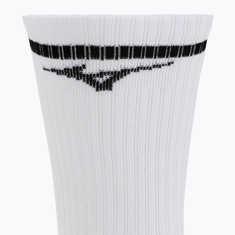 Socken Mizuno Training With Line white/cloudspace/lava orange 6