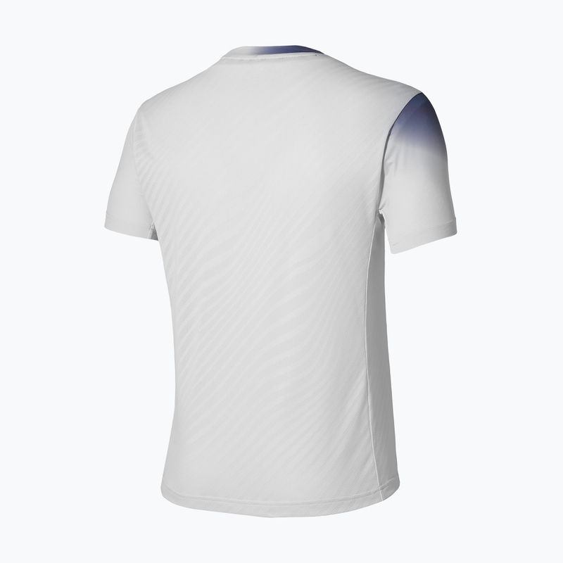 Herren-Tennisshirt Mizuno Graphic Short Sleeve Tee cloudscape 2
