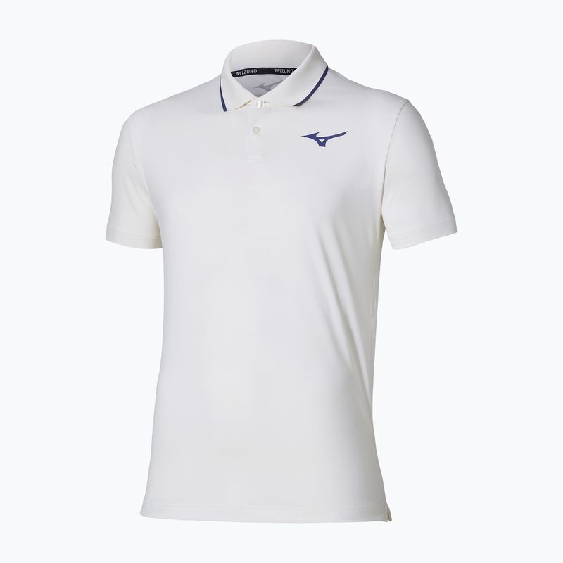 Herren-Tennisshirt Mizuno Tennis Short Sleeve Polo white