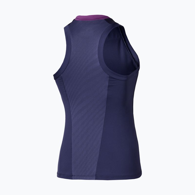 Damen-Tennisshirt Mizuno Tennis Tank beacon blue 2