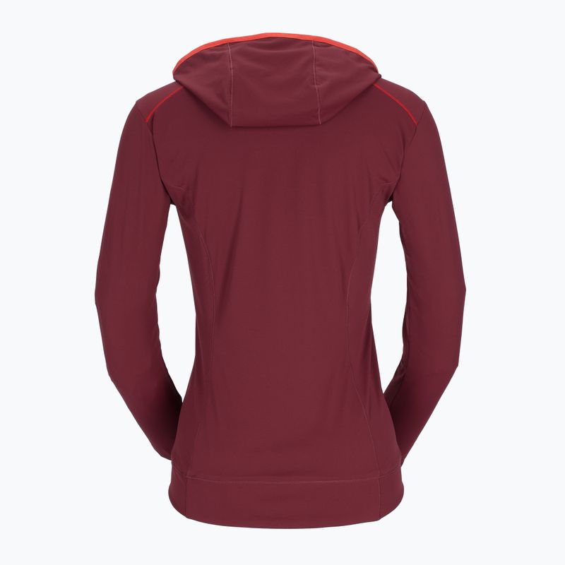 Trekking Hoodie Damen Rab Force Hoody deep heather 6