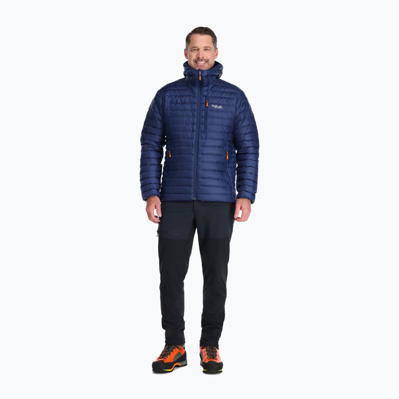 Herren Rab Microlight Alpine Daunenjacke blau QDB-12-DIM-SML 3
