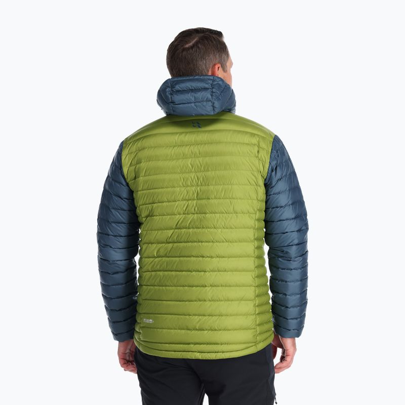 Herren Rab Microlight Alpine Daunenjacke blau QDB-12-OBA-SML 2