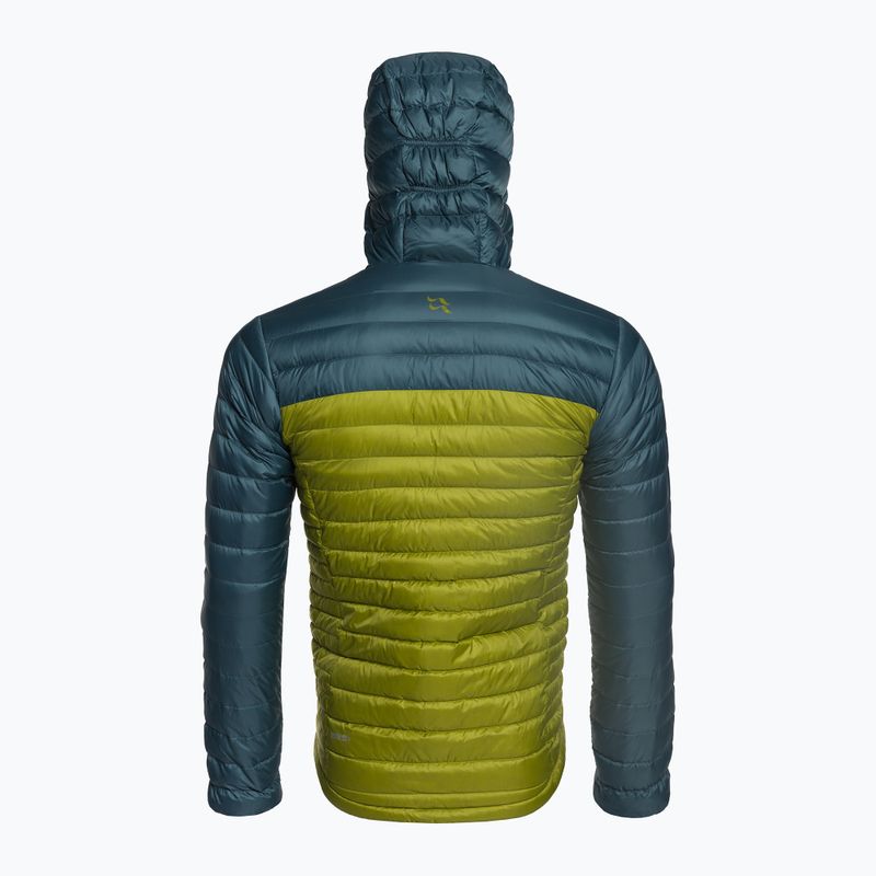 Herren Rab Microlight Alpine Daunenjacke blau QDB-12-OBA-SML 5