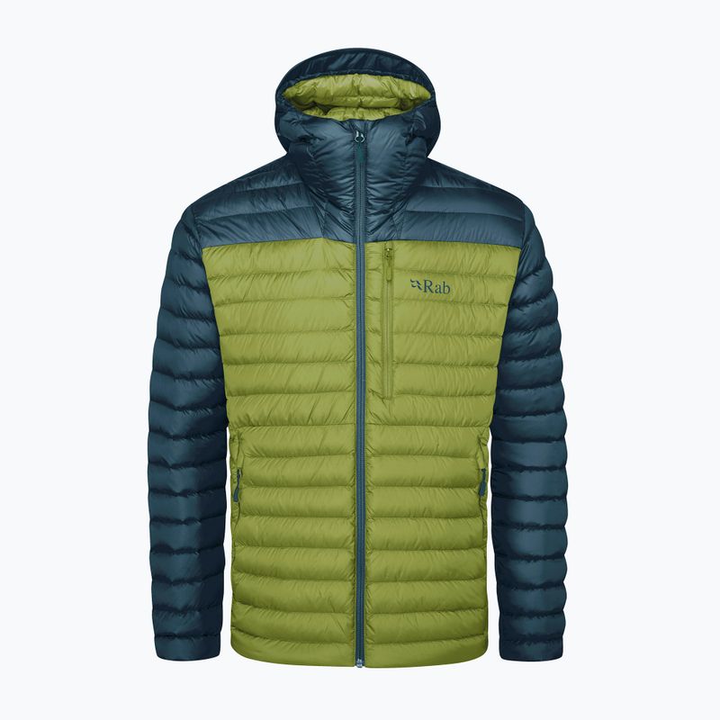 Herren Rab Microlight Alpine Daunenjacke blau QDB-12-OBA-SML 8
