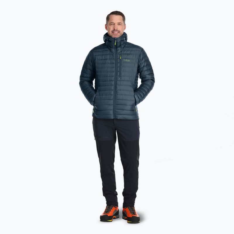 Herren Rab Microlight Alpine Daunenjacke orion blau 2