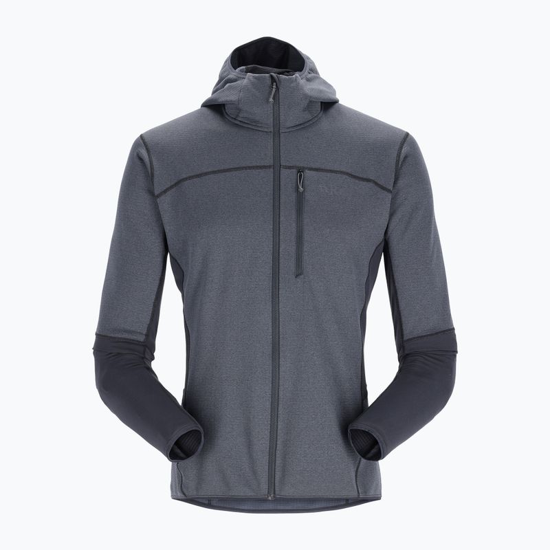 Herren-Trekkingjacke Rab Ascendor Hoody grau QFF-42 5