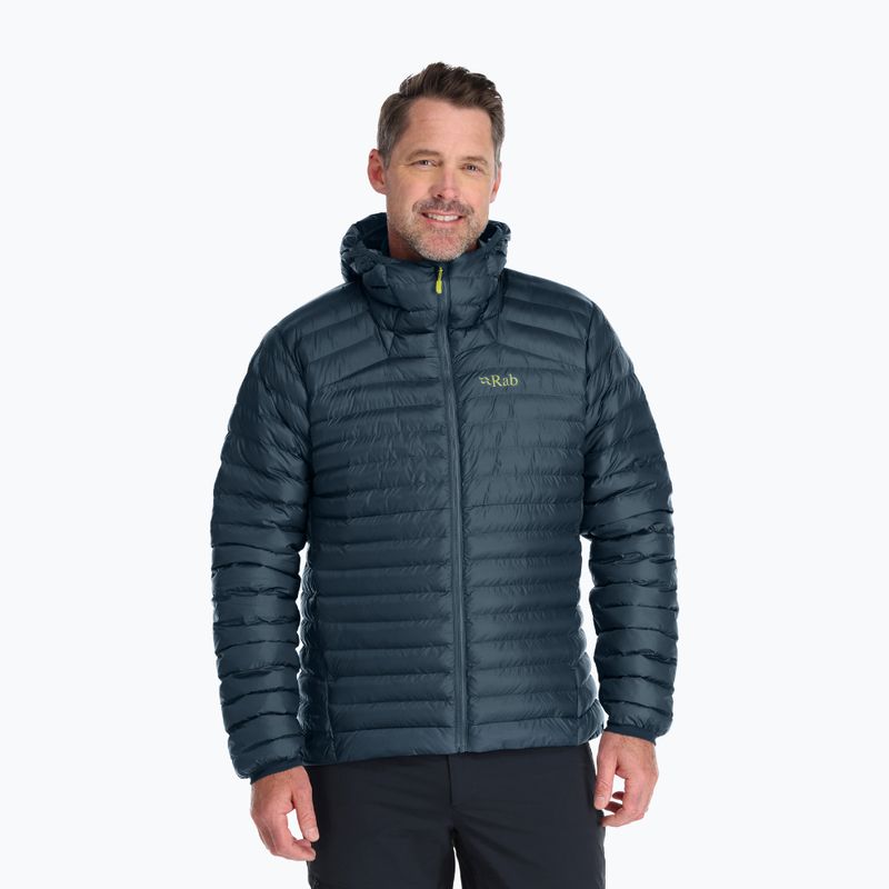 Rab Cirrus Alpine Herren Daunenjacke blau QIO-59