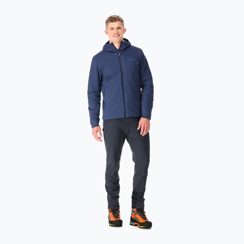 Herren-Isolierjacke Rab Xenair Alpine Light navy blau QIP-01 3