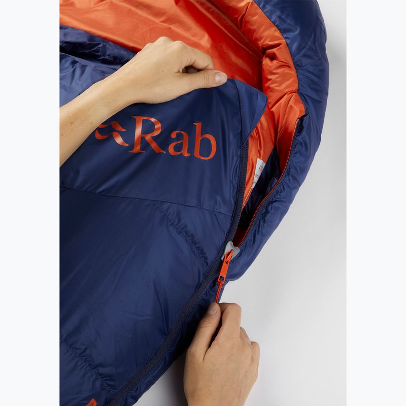 Schlafsack Rab Ascent 700 nightfall blue 9