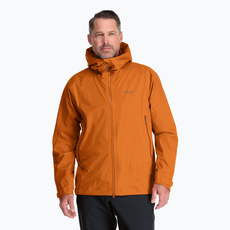 Rab Kinetic Alpine 2.0 marmalade Herren Regenjacke