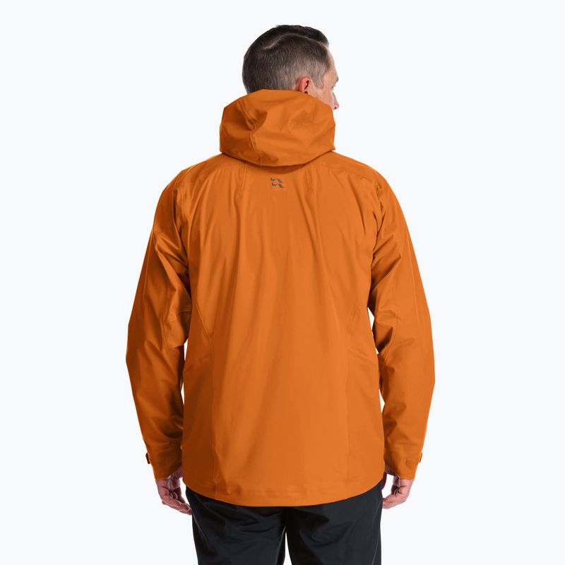 Rab Kinetic Alpine 2.0 marmalade Herren Regenjacke 3