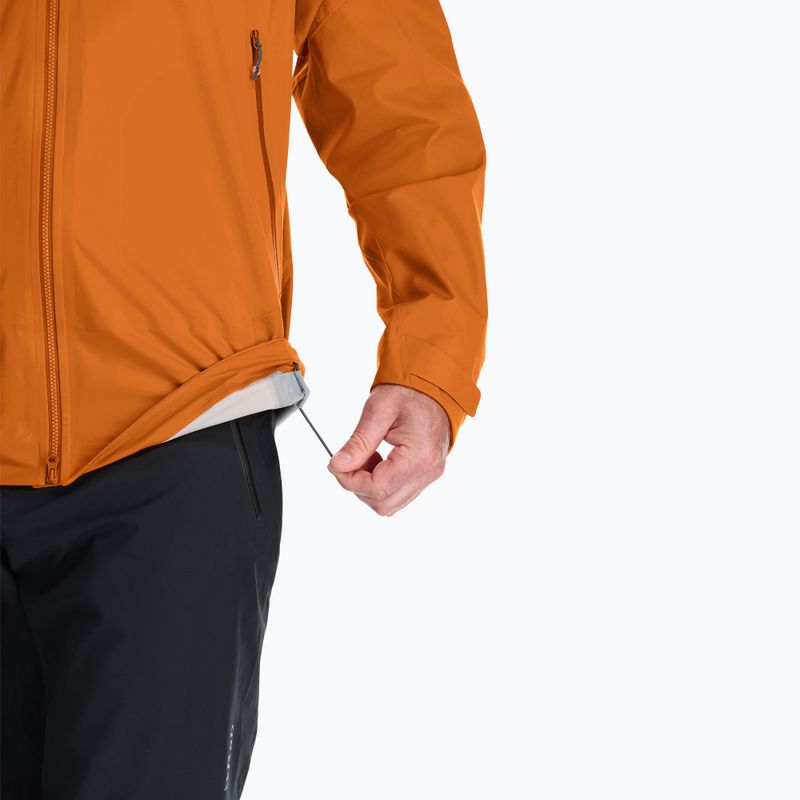 Regenjacke Herren Rab Kinetic Alpine 2.0 marmalade 7
