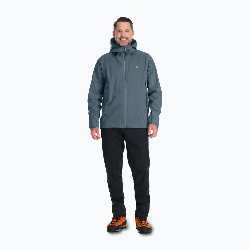 Regenjacke Herren Rab Kinetic Alpine 2.0 orion blue 2