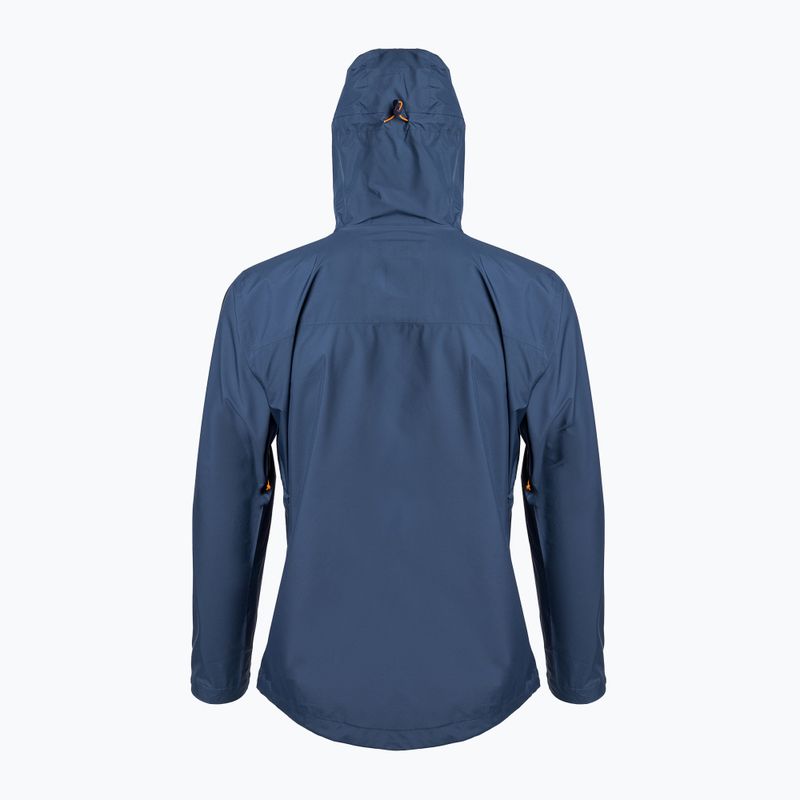 Rab Downpour Eco Herren Regenjacke blau QWG-82-DIK-SML 5